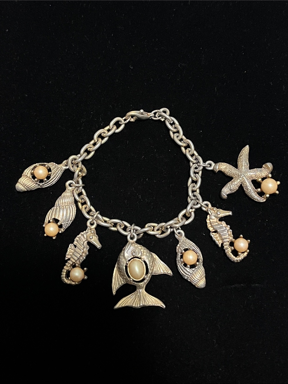 Ocean-themed Charm Bracelet